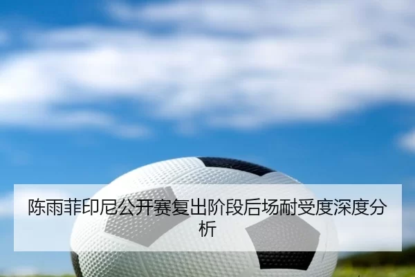陈雨菲印尼公开赛复出阶段后场耐受度深度分析